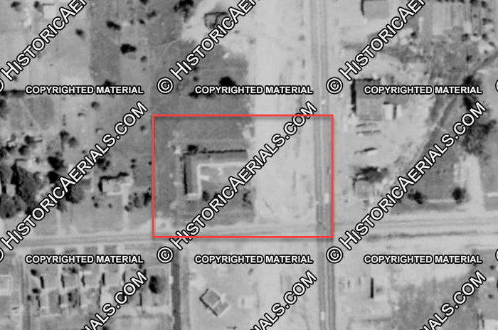 Tel-Wick Motel - 1964 Aerial (newer photo)